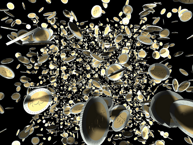Bitcoins Flying