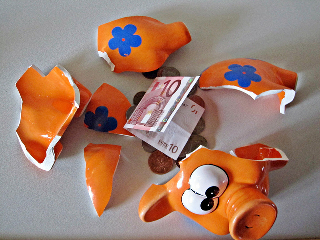 Broken Piggy bank