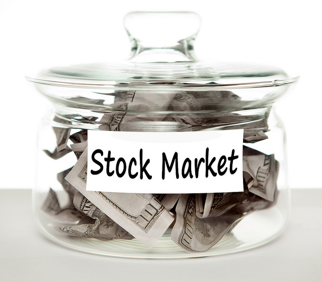 Stock Market Money Jar