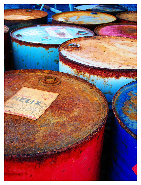 Oil Barrels old