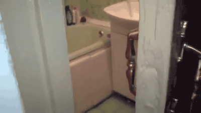 bathroom animated GIF